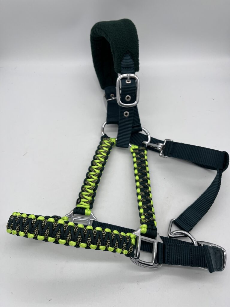 Personalised Solomon Pattern Headcollar - 2 or 3 Colours